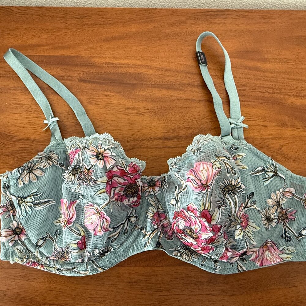 NWT Victoria’s Secret Floral Embroidered Bra